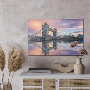 Peinture sur toile Panorama 3D De Londres – Image 3