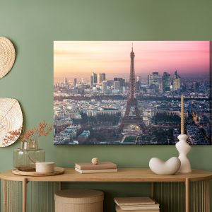 Peinture sur toile Panorama De Paris – Image 5