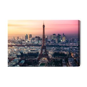 Peinture sur toile Panorama De Paris – Image 2