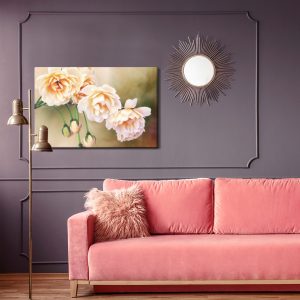 Peinture sur toile Roses Miniatures – Image 4
