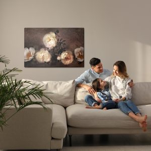 Peinture sur toile Roses Sauvages Vintage – Image 7