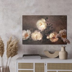 Peinture sur toile Roses Sauvages Vintage – Image 3