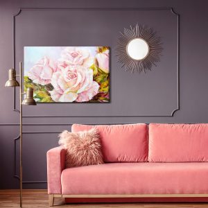 Peinture sur toile Roses Peintes – Image 4