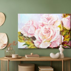 Peinture sur toile Roses Peintes – Image 5
