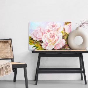 Peinture sur toile Roses Peintes – Image 6