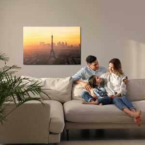Peinture sur toile Vue De Paris – Image 7