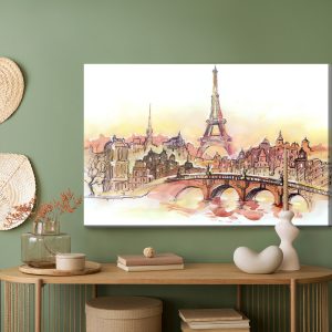 Peinture sur toile Paris Comme Peint – Image 5