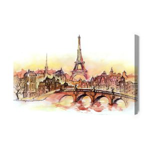 Peinture sur toile Paris Comme Peint – Image 2