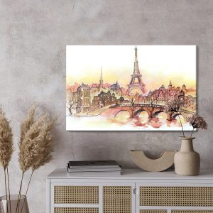 Peinture sur toile Paris Comme Peint – Image 3