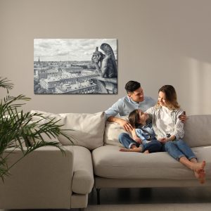 Peinture sur toile Panorama De Paris – Image 7