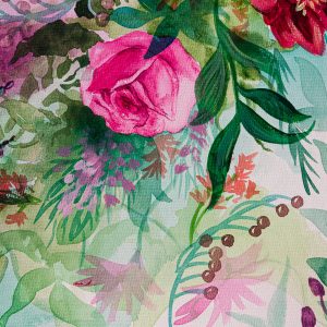 Peinture sur toile Belles Fleurs Roses Pastels – Image 1
