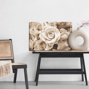 Peinture sur toile Pétales De Rose Vintage – Image 6