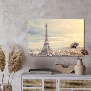 Peinture sur toile Panorama De Paris – Image 3