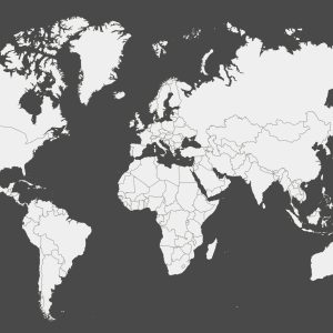 Peinture sur toile Carte Du Monde Classique – Image 1