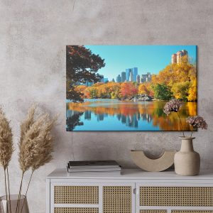 Peinture sur toile Central Park À L'automne – Image 3