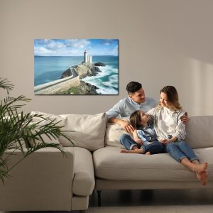Peinture sur toile Un Phare En France – Image 7