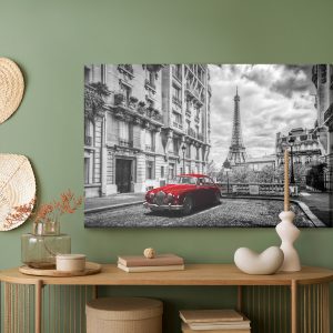 Peinture sur toile Paris Noir Et Blanc – Image 5