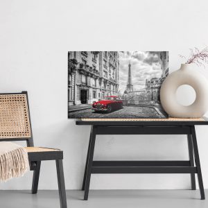 Peinture sur toile Paris Noir Et Blanc – Image 6