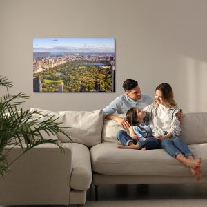 Peinture sur toile Vue Aérienne De La Ville De New York – Image 7