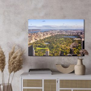 Peinture sur toile Vue Aérienne De La Ville De New York – Image 3