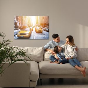 Peinture sur toile Taxi De New York 3D – Image 7