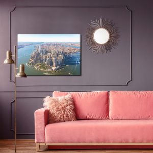 Peinture sur toile Vue Aérienne De Manhattan – Image 4