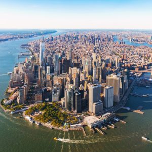 Peinture sur toile Vue Aérienne De Manhattan – Image 1