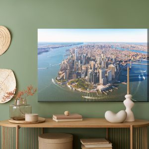 Peinture sur toile Vue Aérienne De Manhattan – Image 5