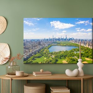 Peinture sur toile Vue Aérienne De Central Park À New York – Image 5