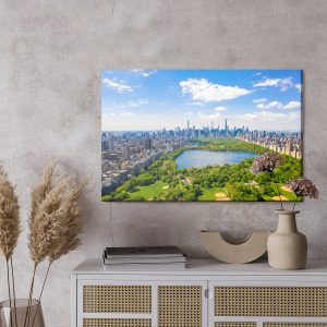 Peinture sur toile Vue Aérienne De Central Park À New York – Image 3