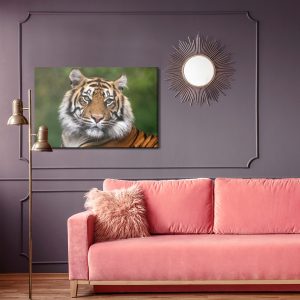 Peinture sur toile Portrait D'un Tigre Du Bengale – Image 4