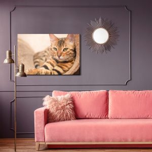 Peinture sur toile Chat Bengal – Image 4