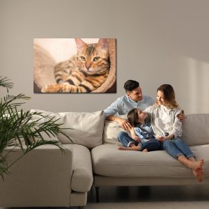 Peinture sur toile Chat Bengal – Image 7