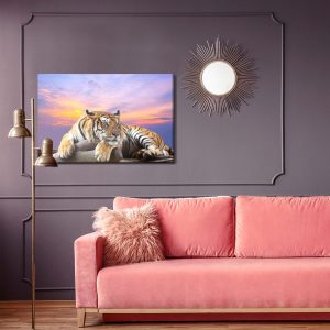 Peinture sur toile Tigre Au Repos – Image 4