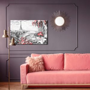 Peinture sur toile Café À Paris – Image 4