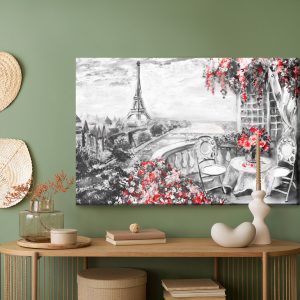 Peinture sur toile Café À Paris – Image 5