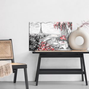 Peinture sur toile Café À Paris – Image 6