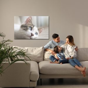 Peinture sur toile Chaton Rêveur – Image 7