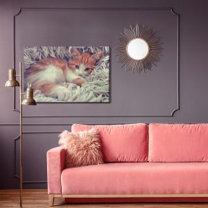 Peinture sur toile Petit Chaton Comme Peint – Image 4