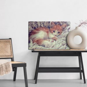 Peinture sur toile Petit Chaton Comme Peint – Image 6