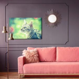 Peinture sur toile Le Chat Ressemble À Un Chat Peint – Image 4