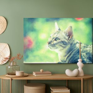 Peinture sur toile Le Chat Ressemble À Un Chat Peint – Image 5