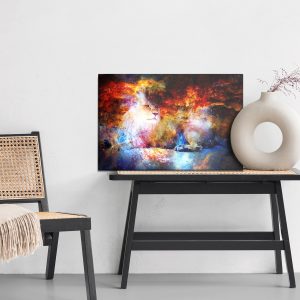 Peinture sur toile Lion Dans L'espace – Image 6