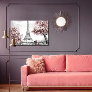 Peinture sur toile Paris Plein De Romantisme – Image 4