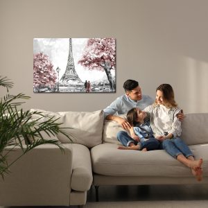 Peinture sur toile Paris Plein De Romantisme – Image 7