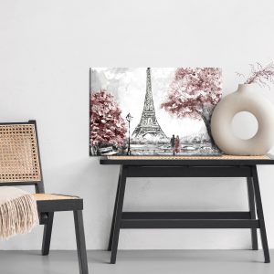Peinture sur toile Paris Plein De Romantisme – Image 6