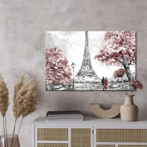 Peinture sur toile Paris Plein De Romantisme – Image 3