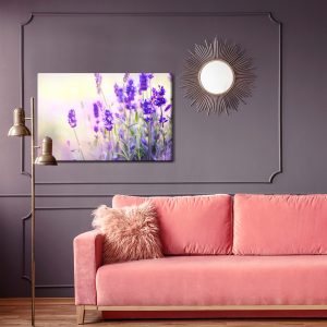 Peinture sur toile Lavande Délicate – Image 4