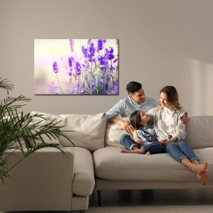 Peinture sur toile Lavande Délicate – Image 7