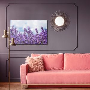 Peinture sur toile Lavande Contre Le Ciel – Image 4